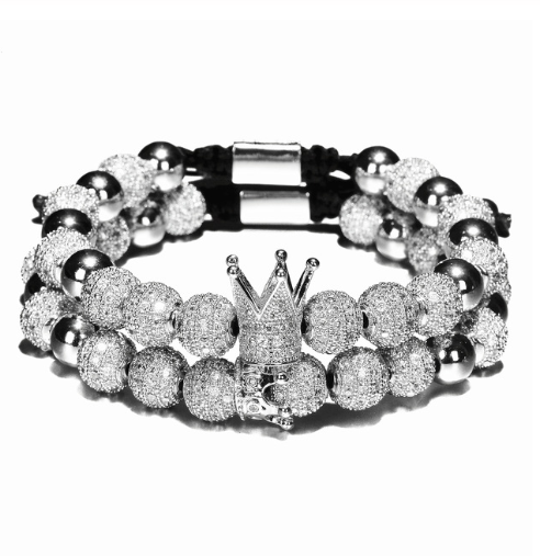 Luxurious bracelets with charms for men bracelet handmade jewelry woman's gift - My Store