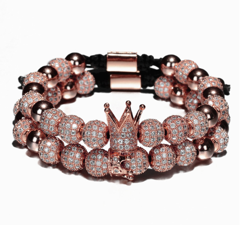 Luxurious bracelets with charms for men bracelet handmade jewelry woman's gift - My Store