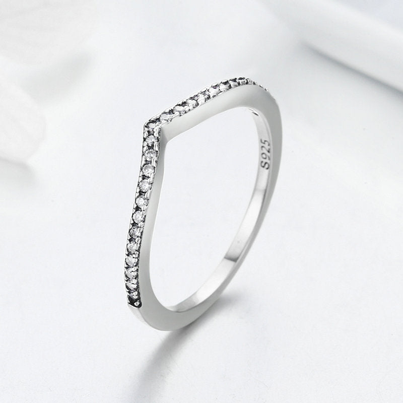 Wedding Ring S925 Women's Diamond Ring With Diamonds - My Store
