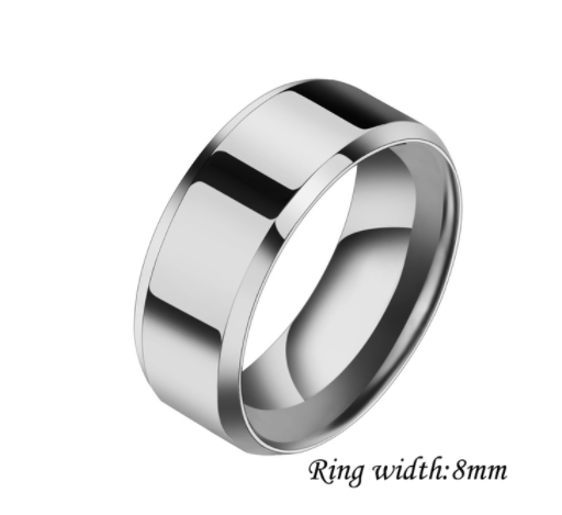 Niche Rings For Men And Women Stainless Steel Couple Rings - My Store