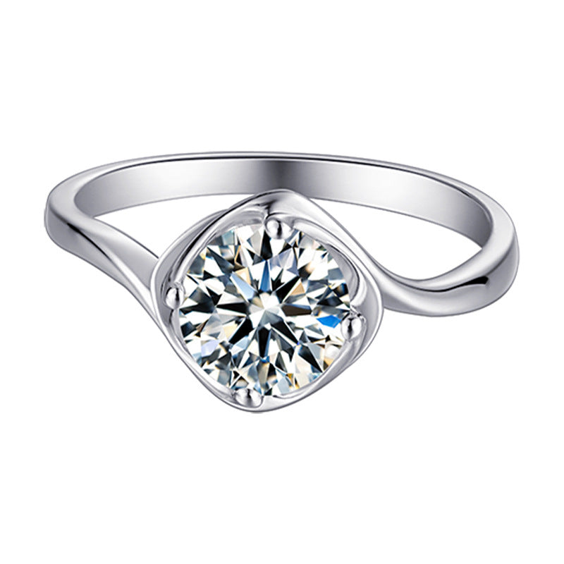 Fashion Bud 1 Carat Moissanite Ring - My Store