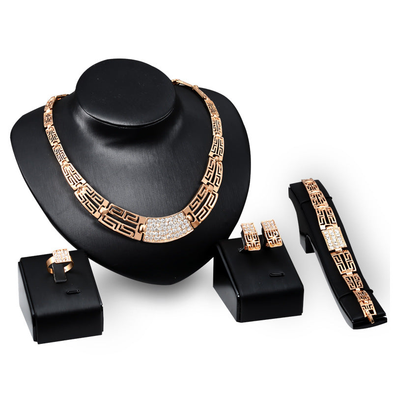 Fashion 18K Gold Plated Jewelry Set - My Store