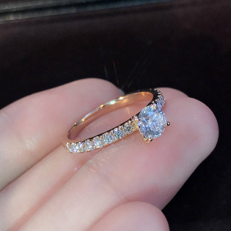 Imitation diamond ring