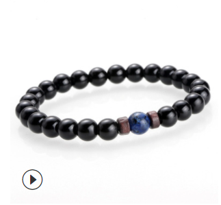 Accessories Men's Bracelets Natural Moonstone Beads Tibetan Buddha Bracelet Lava Stone Diffuser Bracelet - My Store