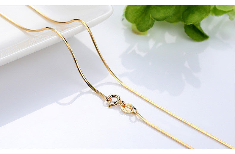 18K Gold Plated  Necklace For Women 