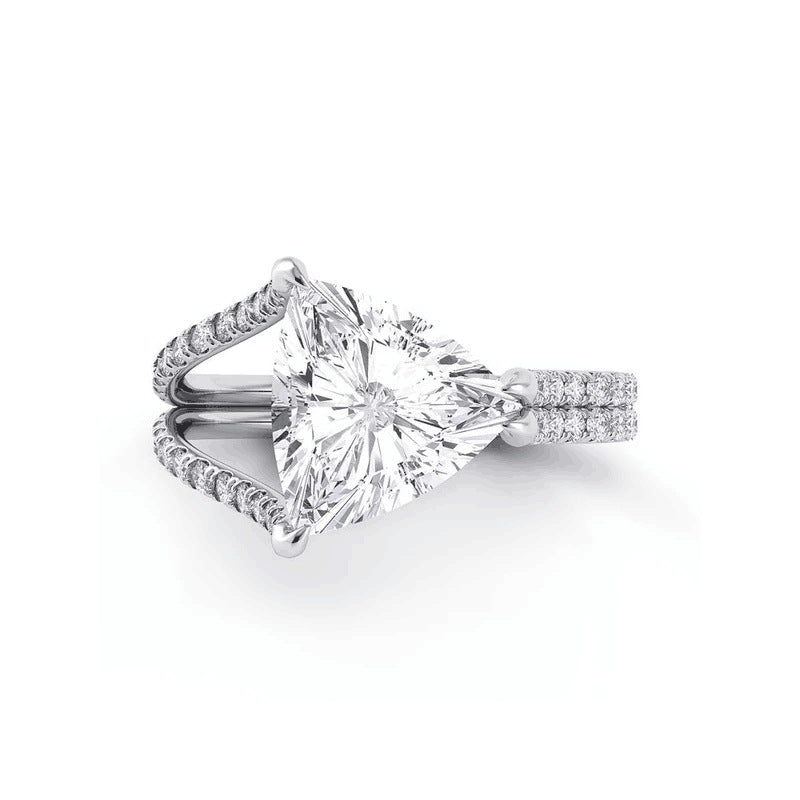 The Platinum Diamond Ring is a timeless and elegant piece of jewelry that exudes luxury and sophistication.