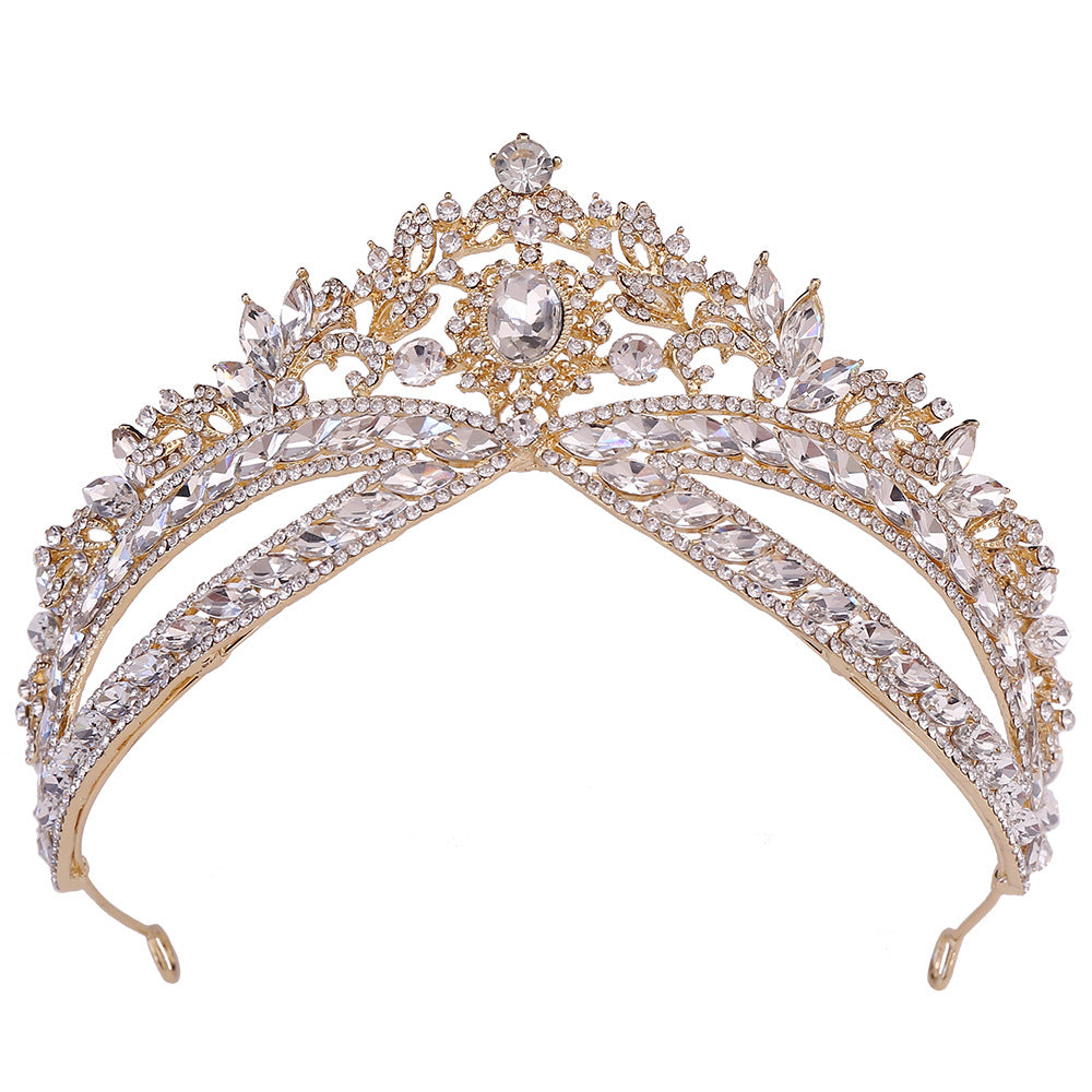 Wedding Crown Headdress Bridal Rhinestone Wedding Style Crown Accessories - My Store