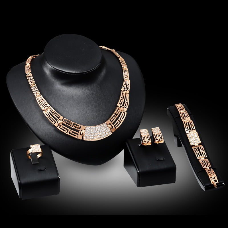 Fashion 18K Gold Plated Jewelry Set - My Store