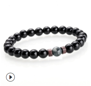 Accessories Men's Bracelets Natural Moonstone Beads Tibetan Buddha Bracelet Lava Stone Diffuser Bracelet - My Store